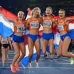 Dutch Women 4×400 Relay Romma 2024